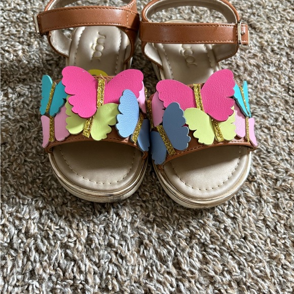 Sugar Other - Sugar Pink and Yellow Butterfly Sandals
